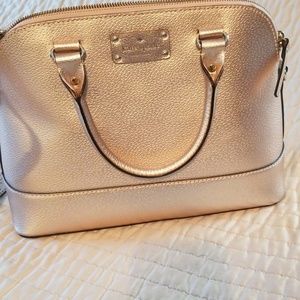 Kate spade purse rose gold